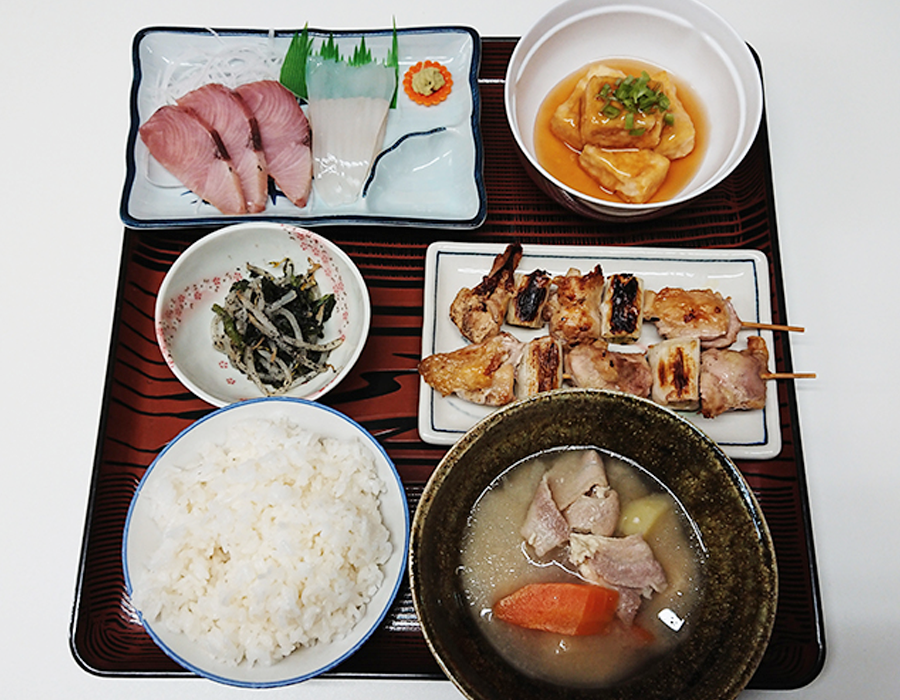 民宿ほりかっぷのお食事画像2