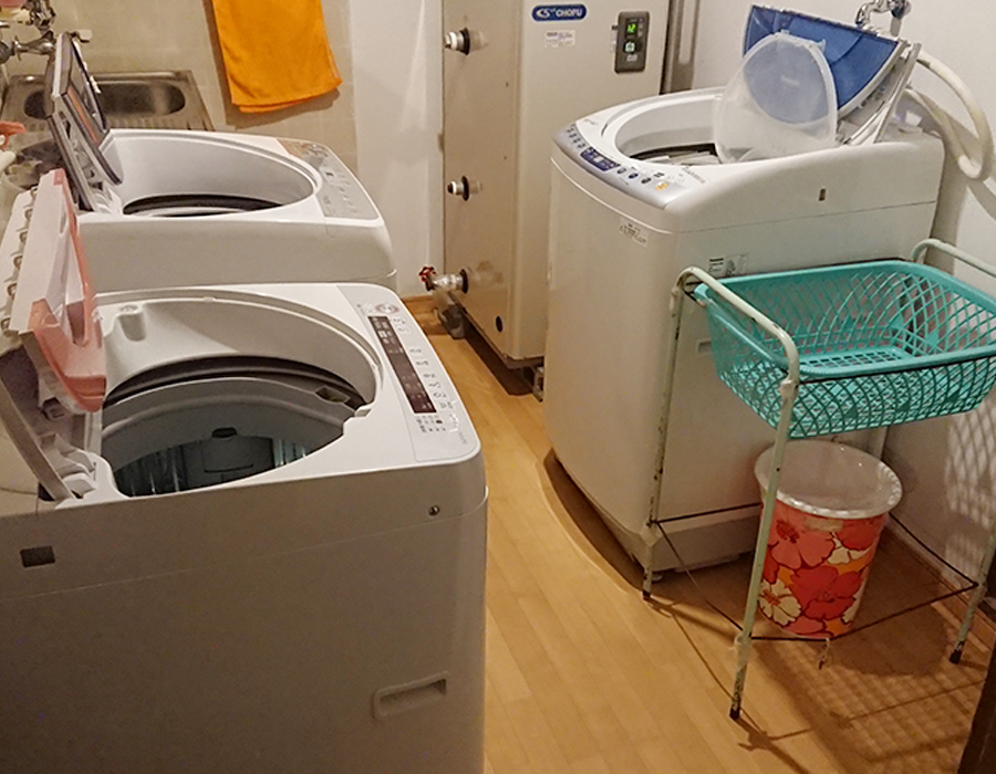 民宿ほりかっぷの洗濯機