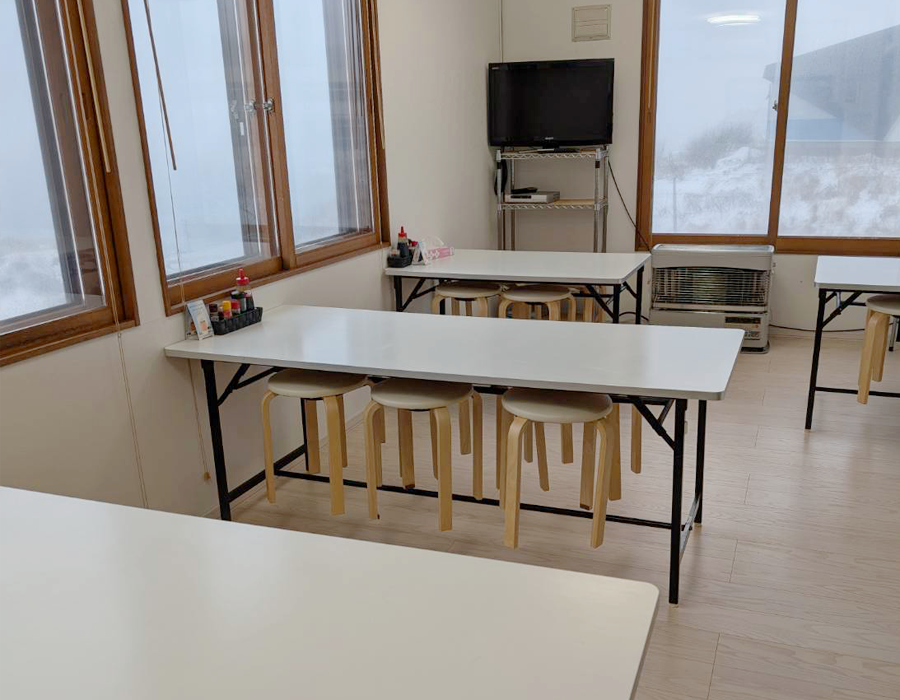 民宿海幸の食堂